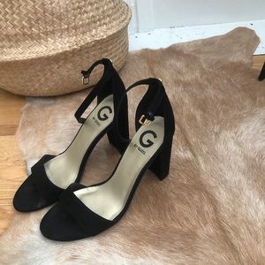 G by Guess black heels